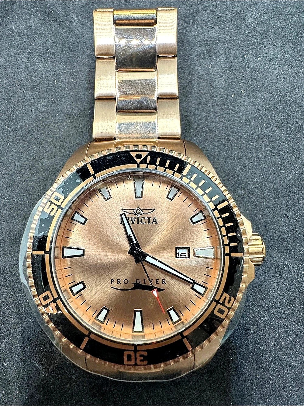 Invicta Pro Diver Gold & Black Watch